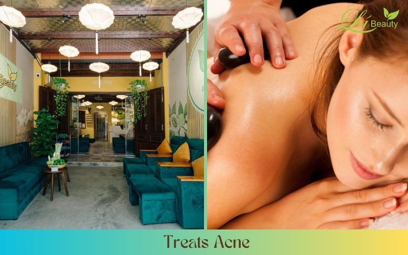 the hot stone massage